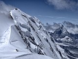  Lyskamm (4527m) i Matterhorn (4478m)